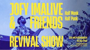 Jofy I’m Alive regressa com “Half Monk Half Punk Revival Show”