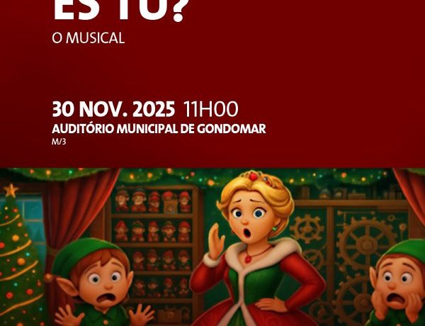 Mãe Natal, És Tu? traz magia e gargalhadas ao Auditório Municipal de Gondomar