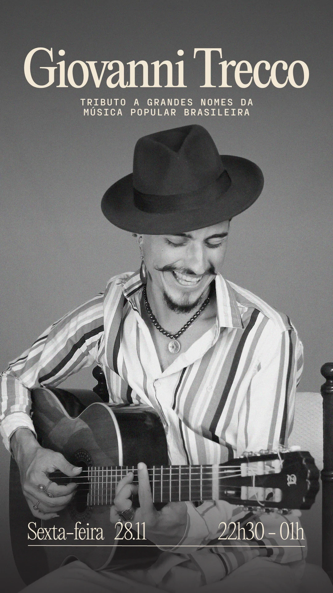 Giovanni Trecco ao vivo no Angel’s Share - Tributo a Caetano Veloso
