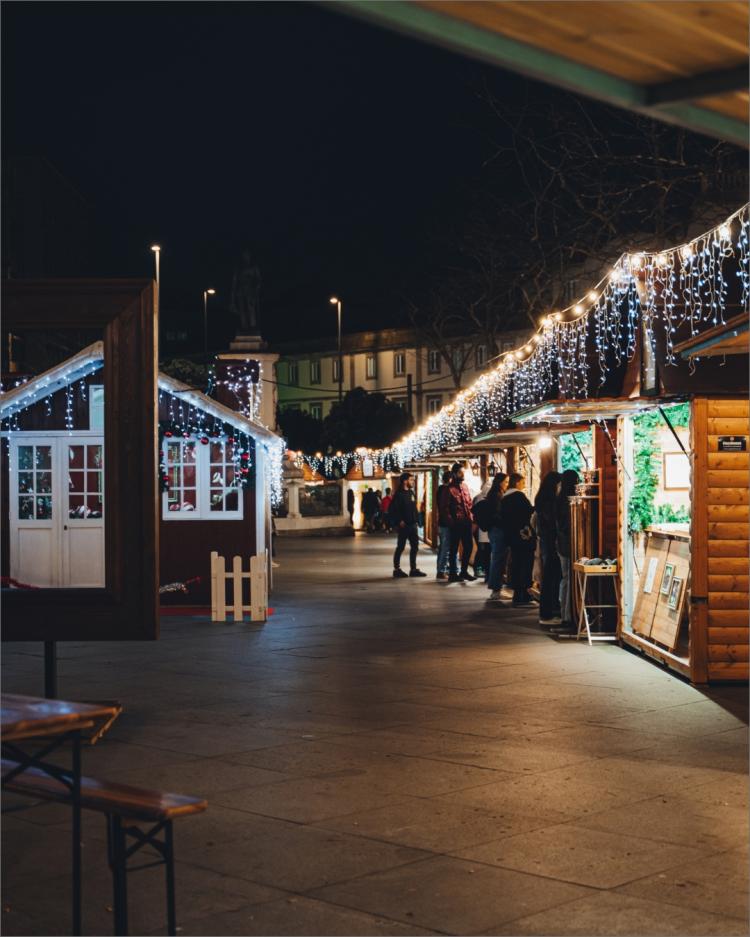 Mercado de Natal da Praça da Batalha 2025