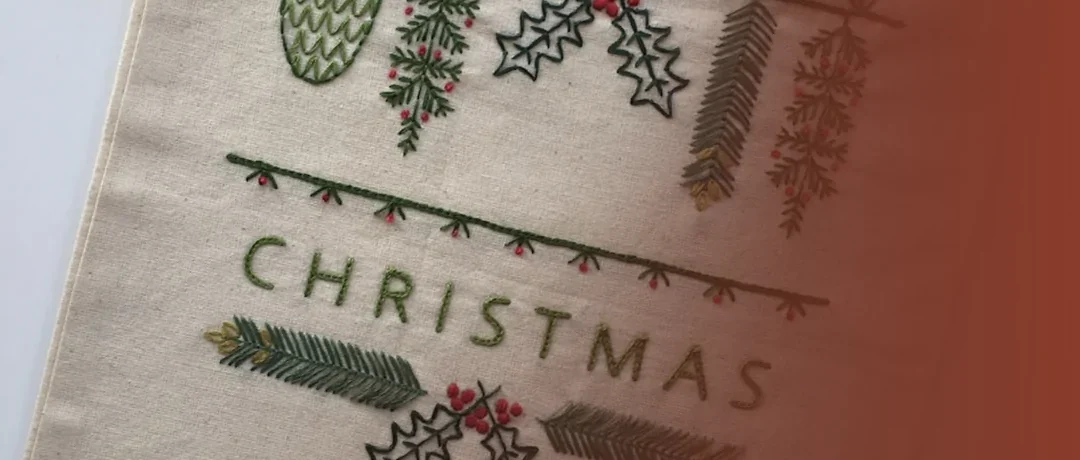 Oficina Bordar o Natal em Totebags