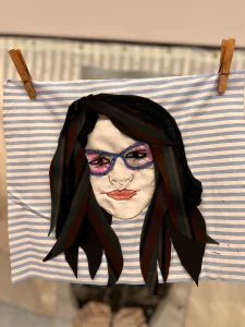 Oficina “My Embroidered Face” Bordar um Autorretrato Único