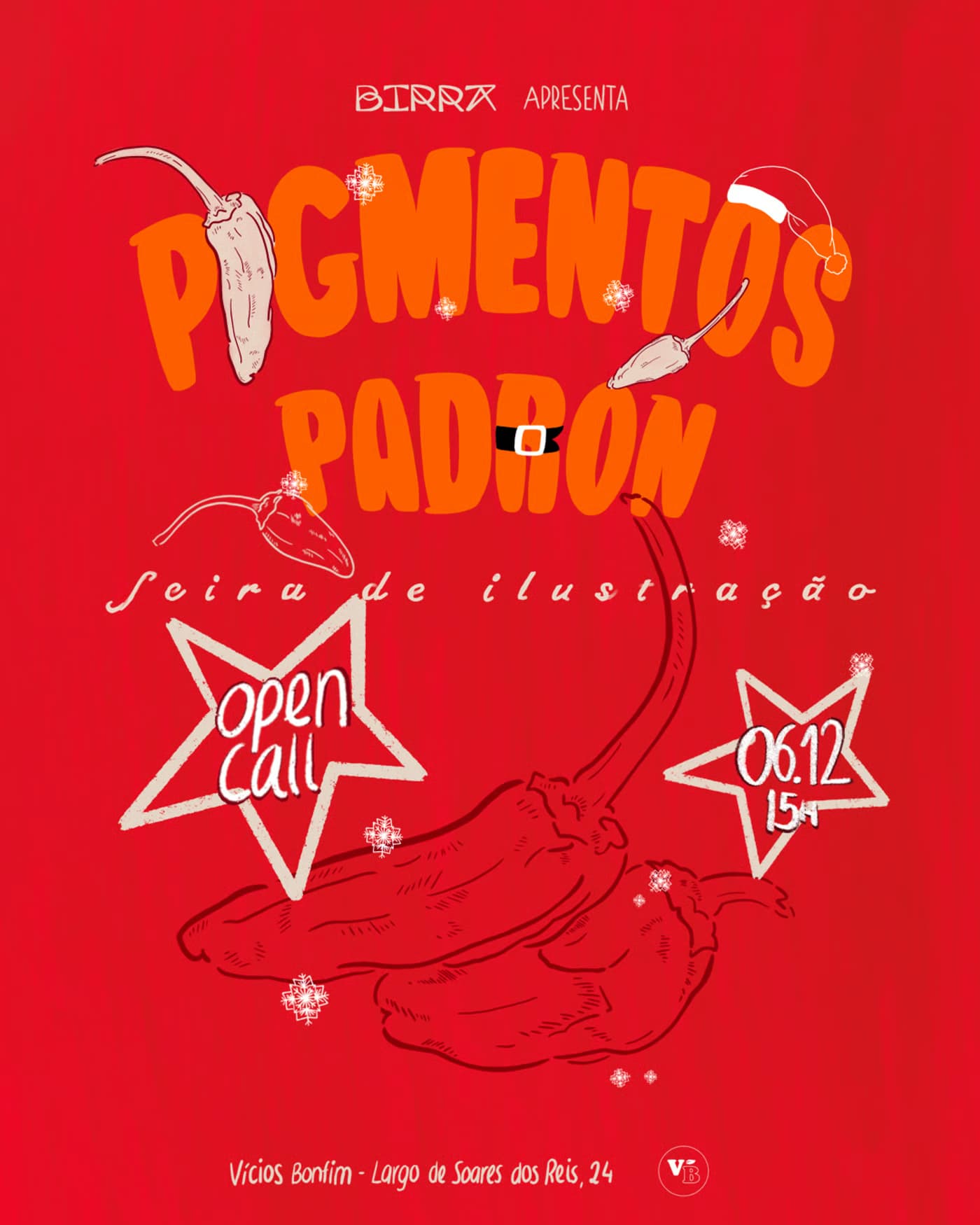 Pigmentos Padrón: Feira de Ilustração – Edição de Natal