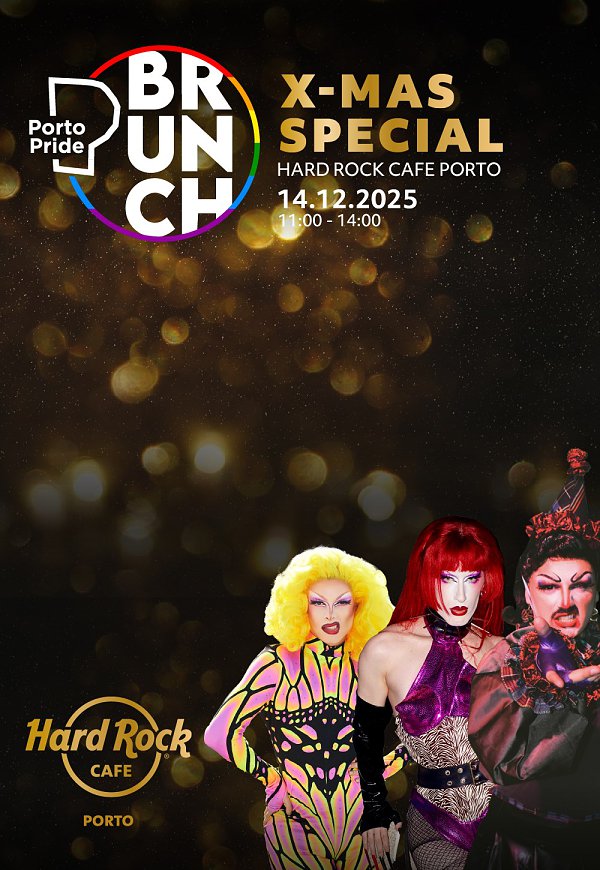 Porto Pride Brunch X-Mas Special anima o Hard Rock Café