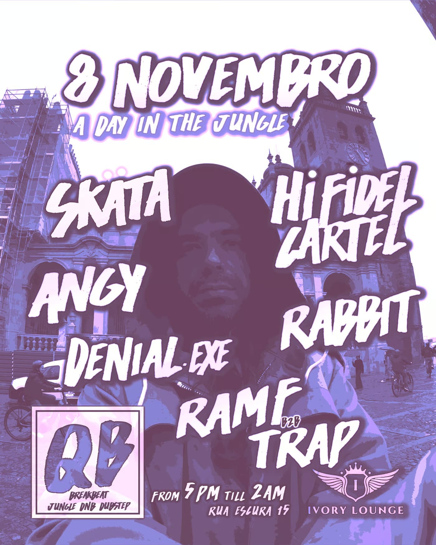 QB apresenta: Jungle, Drum & Bass, Dubstep, Breakbeat