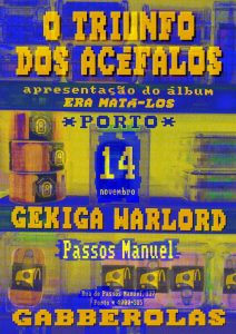 [R\F] O Triunfo dos Acéfalos + Gekiga Warlord + GABBEROLAS