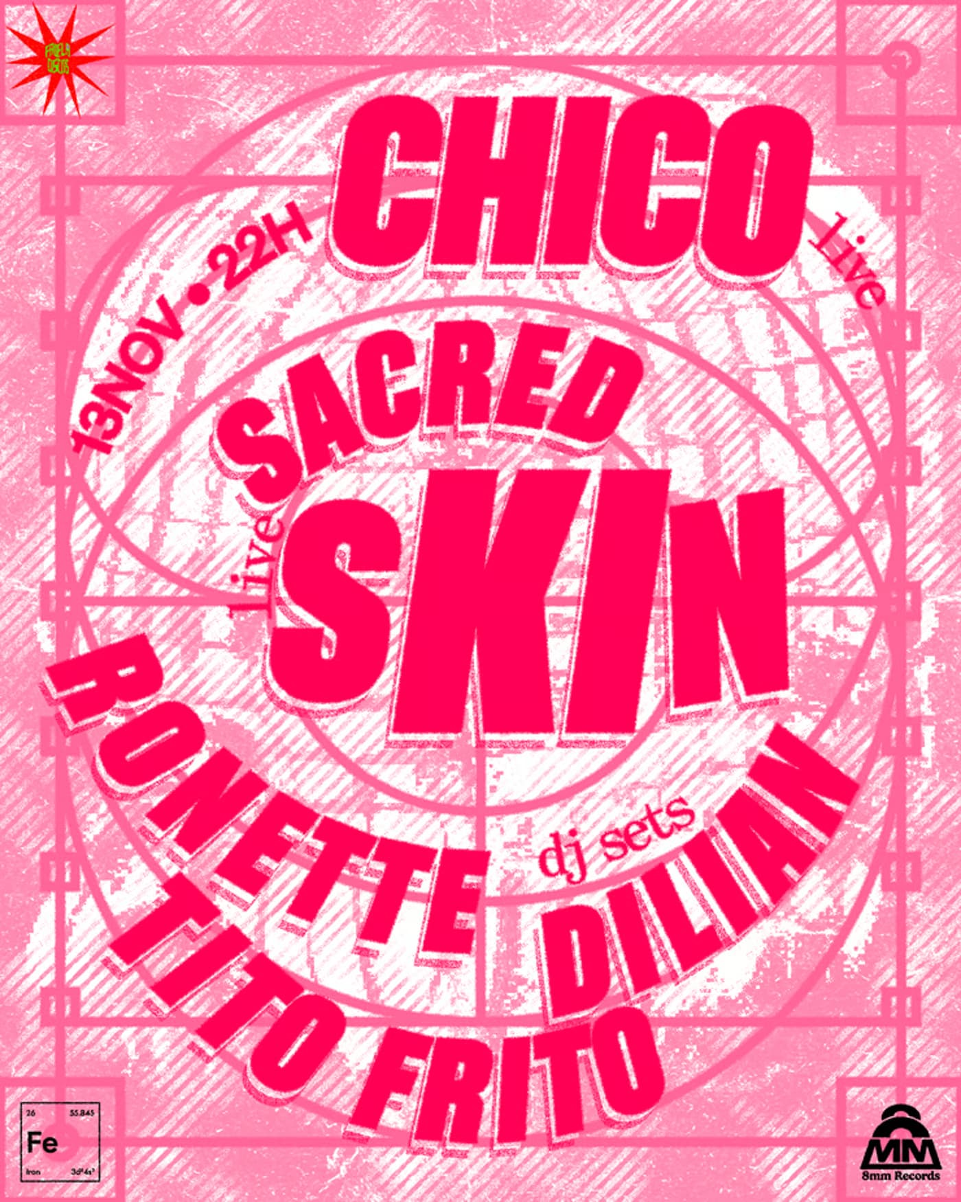 Sacred Skin + CHICO (concertos)