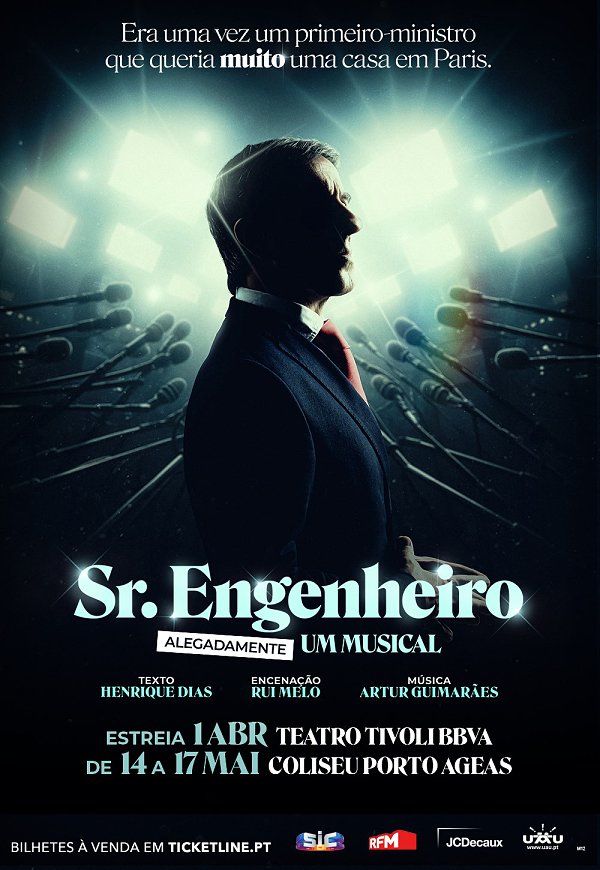 “Sr. Engenheiro | Alegadamente um Musical” chega ao Coliseu Porto AGEAS