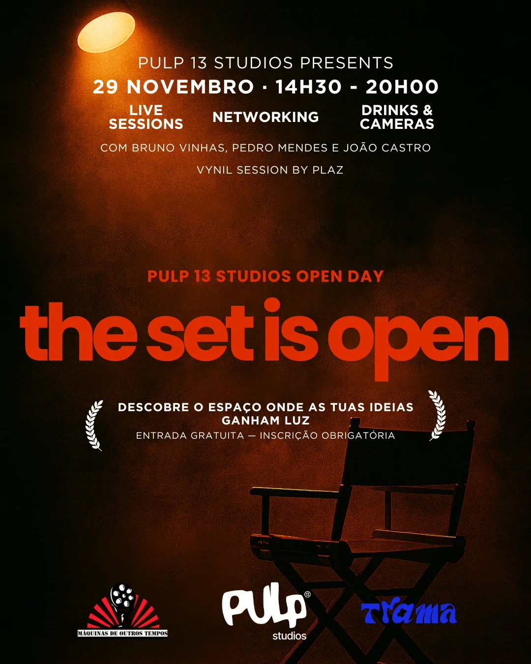 The Set Is Open - Open day Pulp 13 Studios