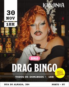 Drag Bingo no Igrejinha