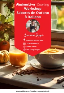 Workshop Sabores de Outono à Italiana