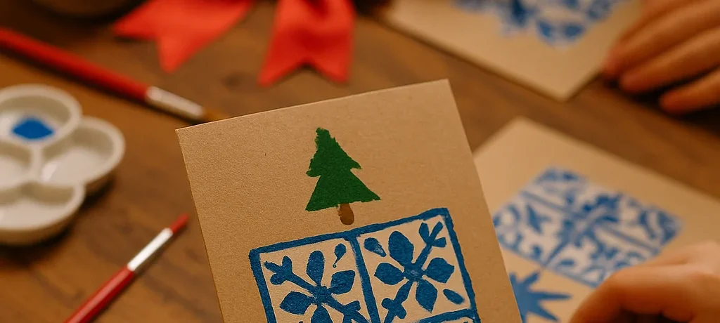 Workshop para crianças: postais de Natal