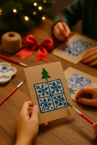 Workshop para crianças: postais de Natal