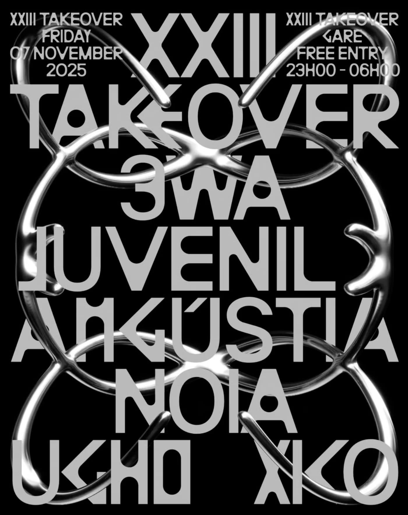 XXIII TAKEOVER - Gare Porto