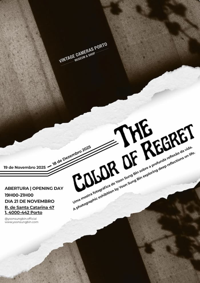 Inauguração da exposição: The Color of Regret