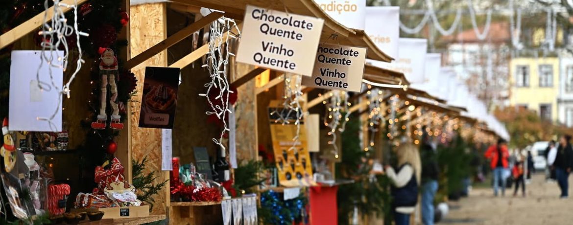 Animação no Mercado de Natal