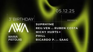 Awake celebra 3 anos no Maria Pistolas