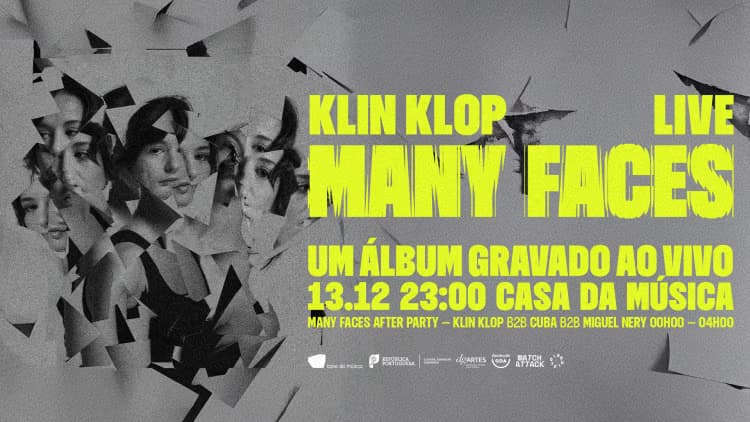Klin Klop Live apresenta Many Faces