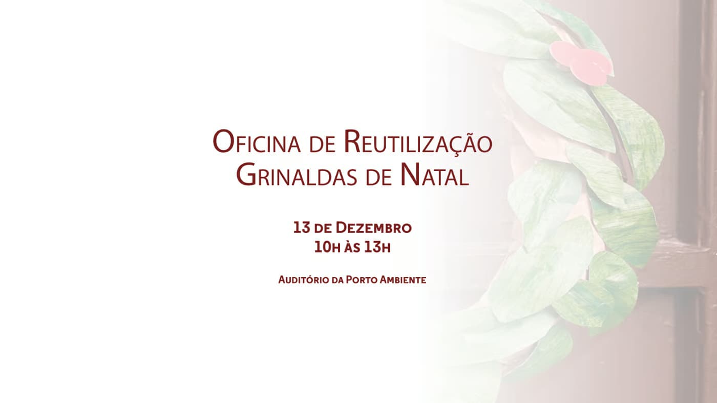 Oficinas de Natal EcoPorto — Grinaldas Sustentáveis