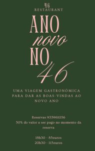 Jantar Passagem de Ano 2025/26 – Societa46