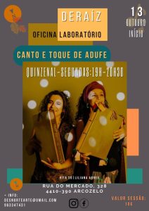 Canto e Toque de Adufe | Oficina Laboratório Quinzenal