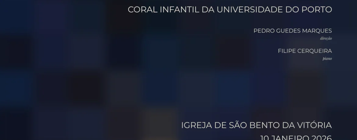 Concerto de Reis a dois coros encerra a época festiva na Igreja de São Bento da Vitória