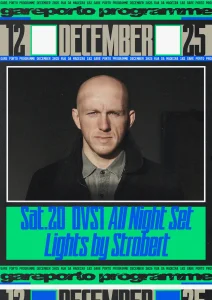 DVS1 domina a Gare Porto com All Night Set e luzes de Strobert