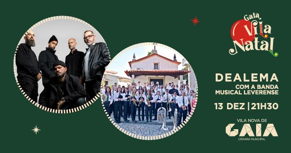 Dealema e Banda Musical Leverense