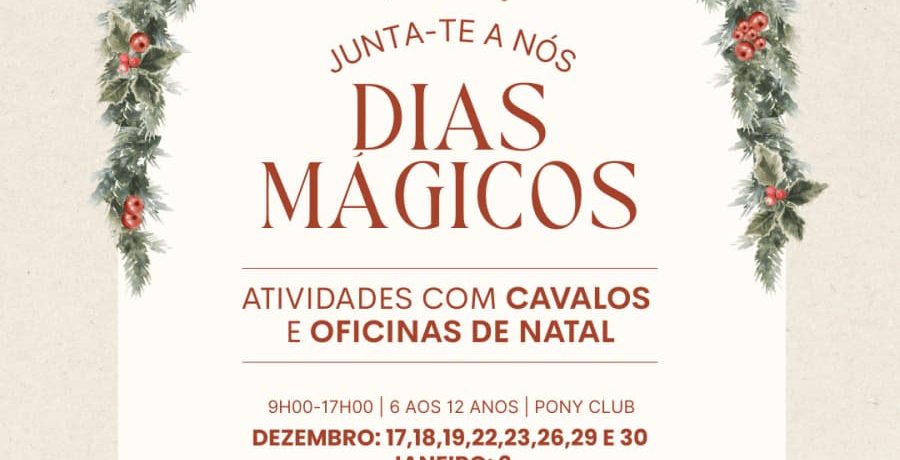 Dias Mágicos de Natal | Pony Club do Porto