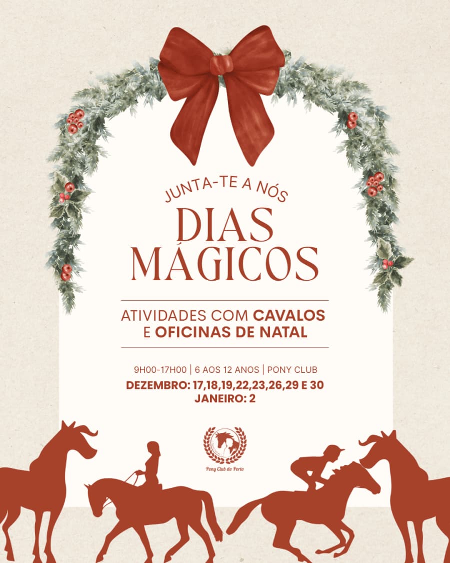 Dias Mágicos de Natal | Pony Club do Porto