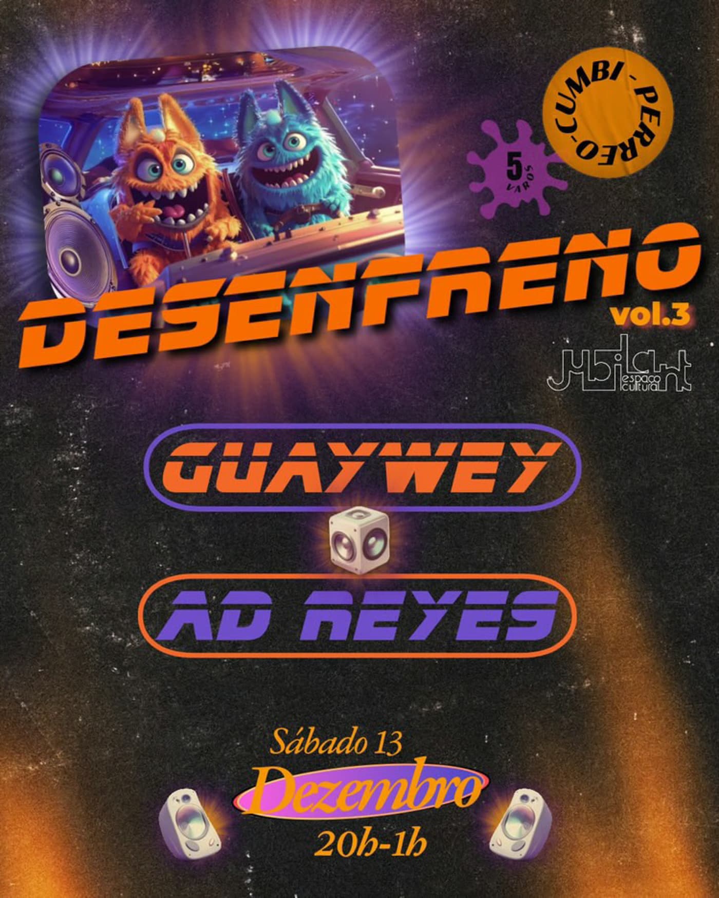 GuayWey + Ad Reyes trazem “Desenfreno Vol. 3” para Lisboa