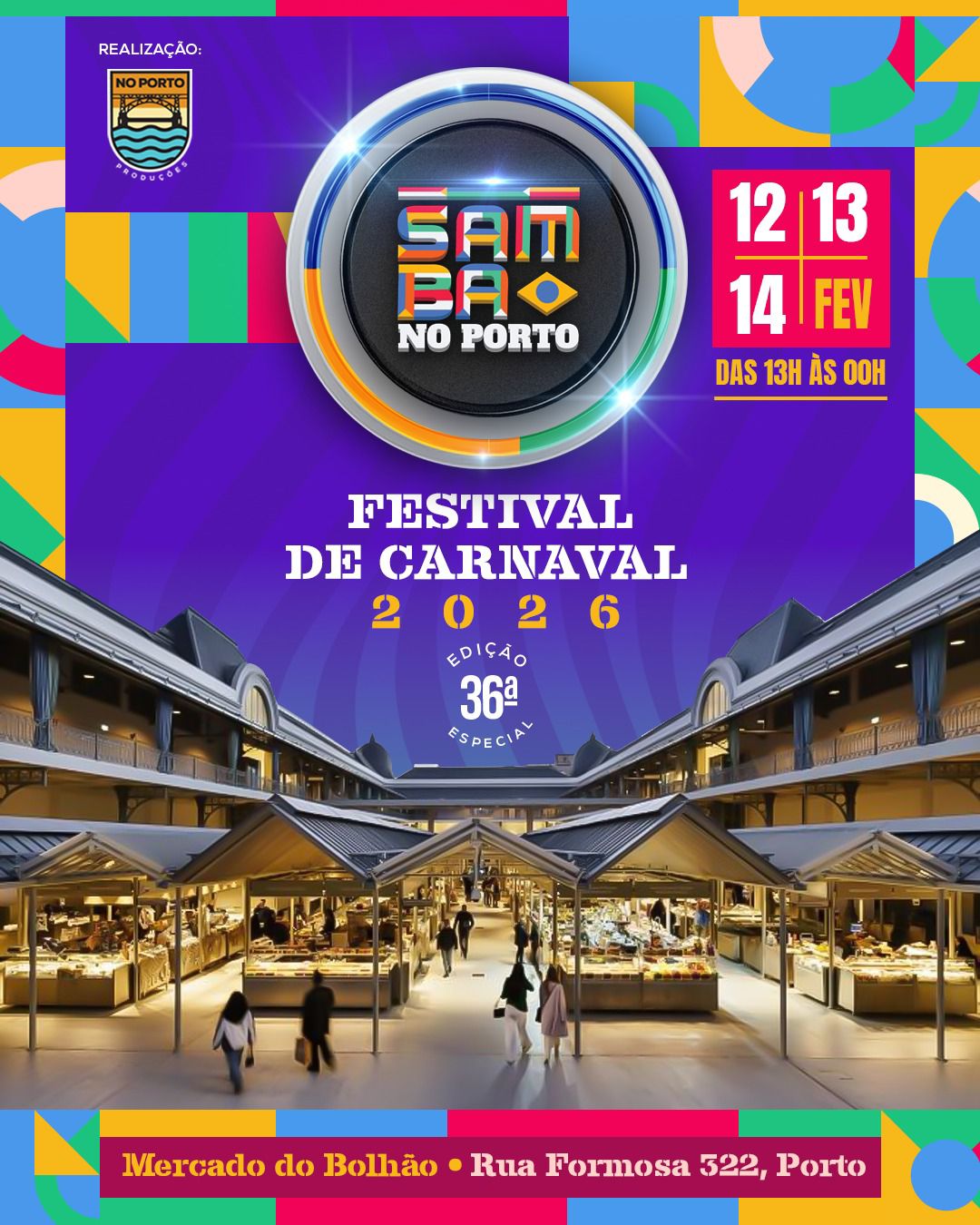 Festival de Carnaval - Samba no Porto