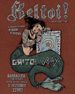 Para receber a banda, sobem ao palco os locais GRITO! e 98 AxE, garantindo uma noite