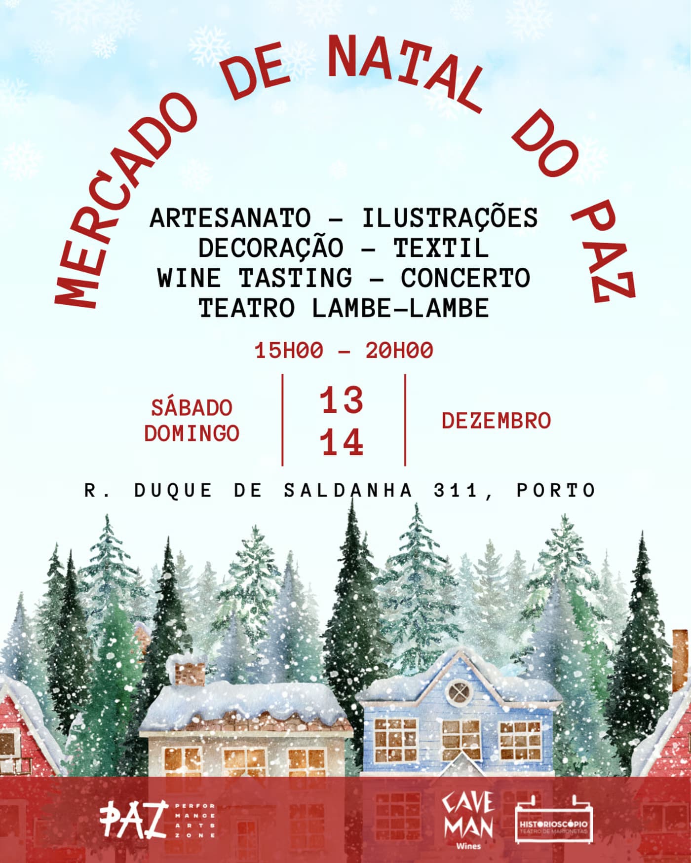 Mercado de Natal PAZ — Criação local, sustentabilidade e solidariedade