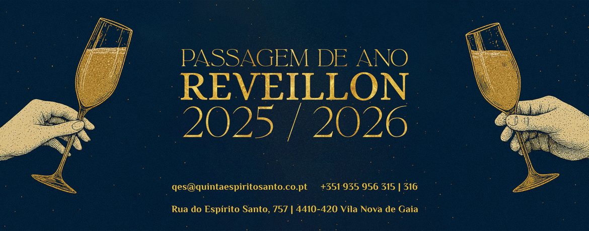 Quinta Espírito Santo celebra Passagem de Ano 2025/2026