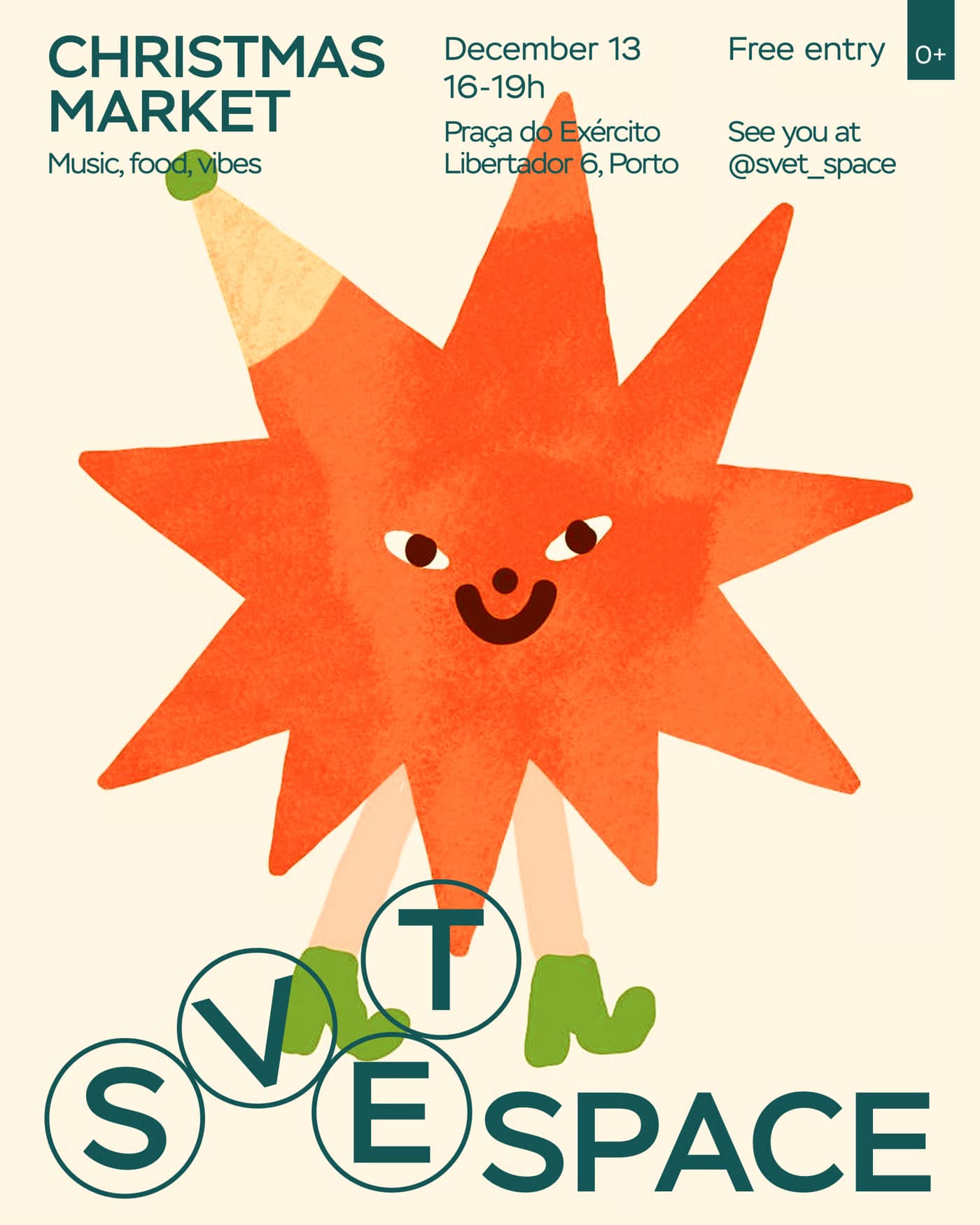 Mercado de Natal Svet — Arte local e espírito natalício