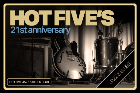 Hot Five Jazz&Blues Club celebra aniversário com noite especial no Porto