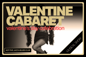 Valentine Cabaret celebra o Dia dos Namorados
