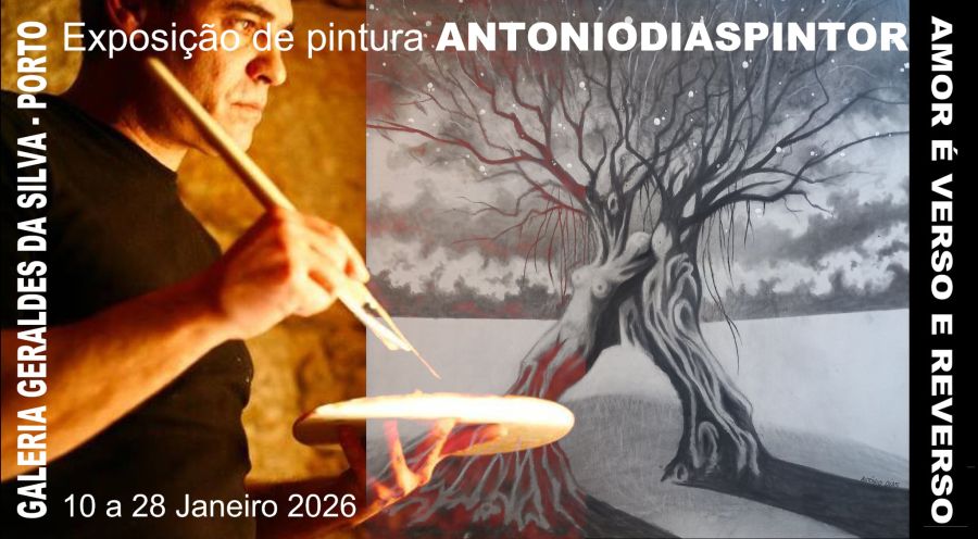 “Amor é Verso e Reverso” inaugura em Porto com exposição poética e artística