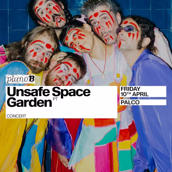 Unsafe Space Garden ao vivo no Porto