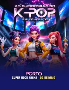 As Guerreiras do K-POP Em Concerto (Tributo) chegam à Super Bock Arena