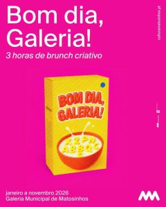 Bom dia, Galeria! – Brunch Criativo para Crianças em Matosinhos