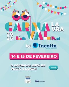 Carnaval de Lavra 2026 – Dois Dias de Alegria e Folia