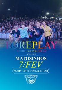 Coldplay Tributo - Foreplay - Mary Spot Vintage Bar