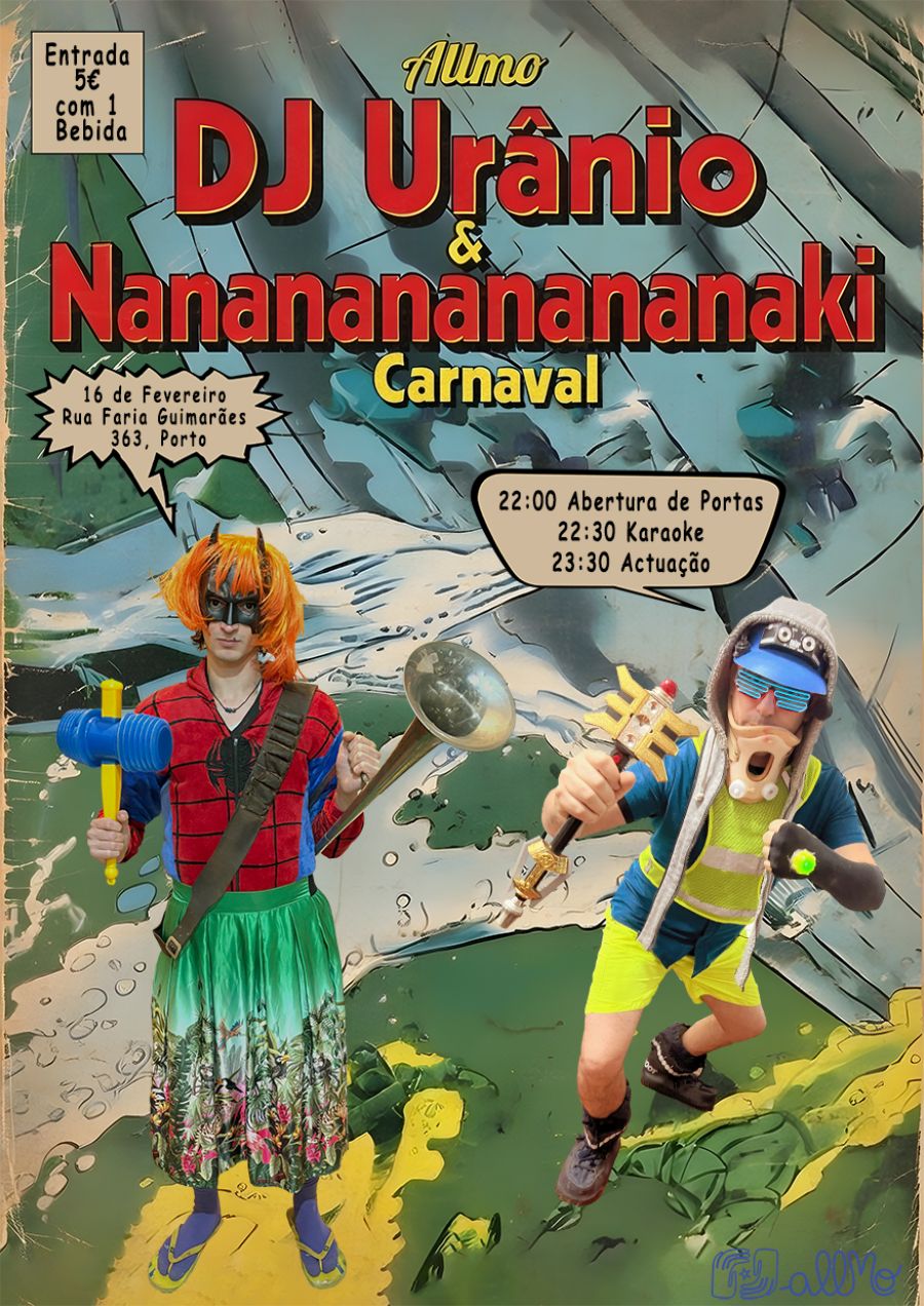 DJ Urânio & Nananananananaki – Carnaval Dance Party
