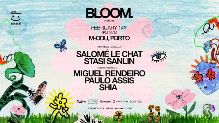 Bloom Porto abre 2026 com edição especial no Matadouro
