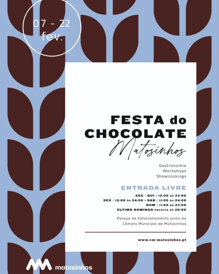 Festa do Chocolate 2026 – Uma Doce Experiência em Matosinhos
