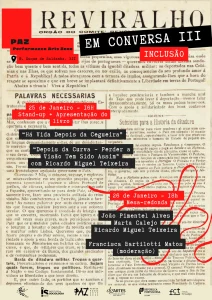 Humor e inclusão juntam-se em “Reviralho em Conversa” na PAZ