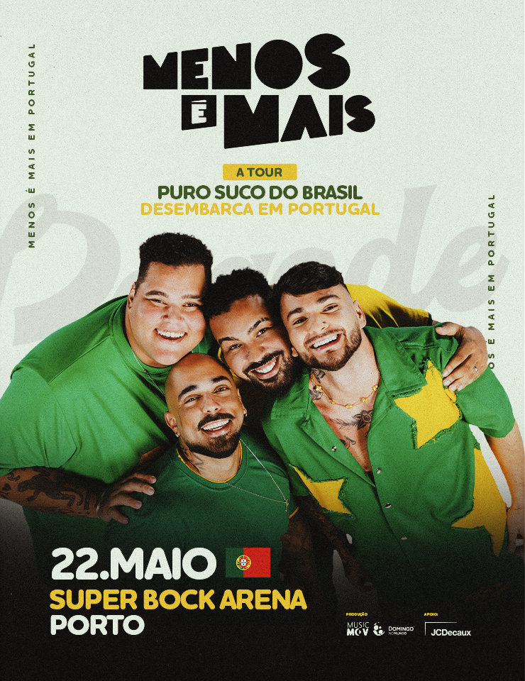 Menos é Mais – Tour Puro Suco do Brasil