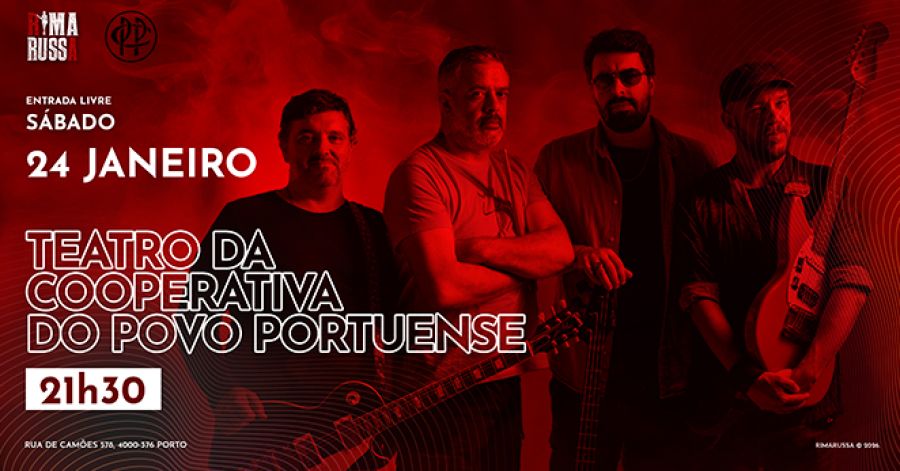RimaRussa inaugura 2026 com concerto gratuito no Porto